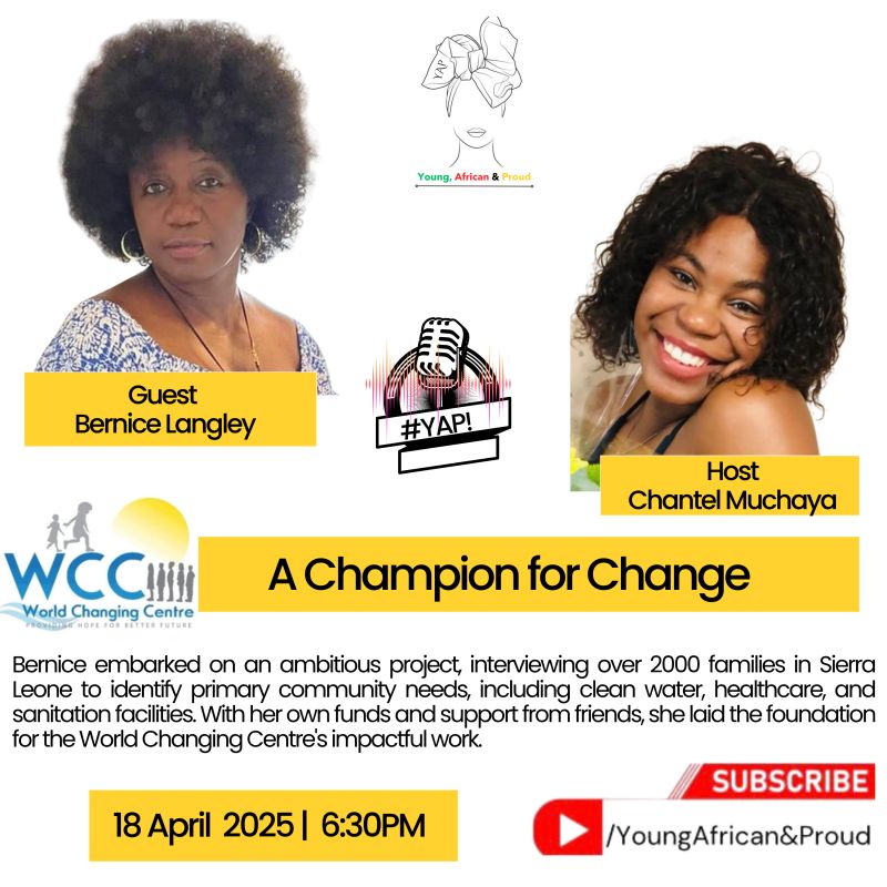 YAP - Bernice Langley - The World Changing Center